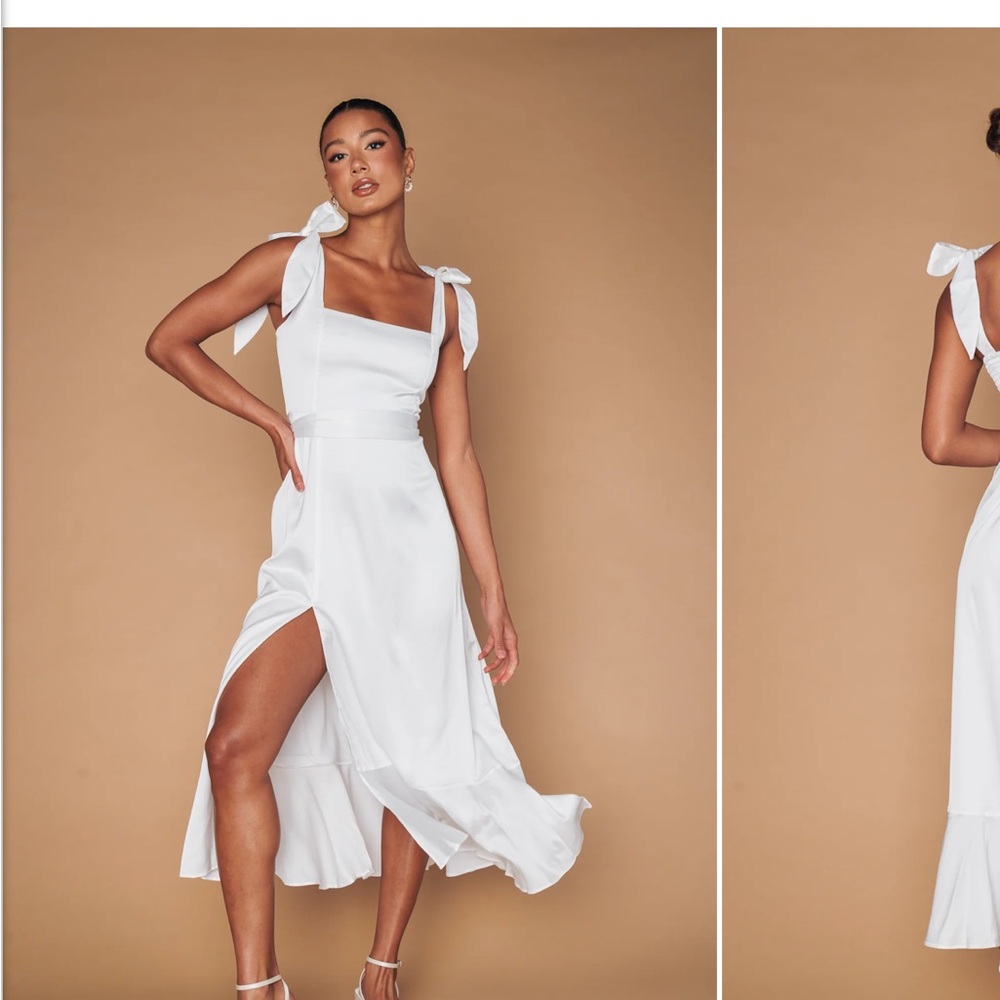 Show Me Your MuMu Garden Midi Dress